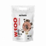 Whey Protein Concentrado W100 Nutrata 900gr Refil Chocolate