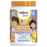 Creme De Pentear Salon Line Kids Cachinhos Hidratados Maracujá 1kg