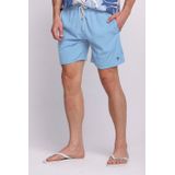 Short Vôlei Masculino Básico Liso Polo Wear Azul Claro