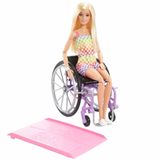 Boneca Articulada Barbie Fashionista Cadeira De Rodas 194 Mattel