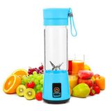 Mini Mixer Liquidificador Shake Juice Cup Portátil Usb Azul