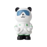 Estatueta De Astronauta Panda Para Decoração De Bolo Para Quarto