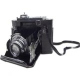 Cofre Camera Fotografica Vintage Retro De Ferro Fundido 16cm