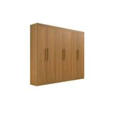 Guarda Roupa Casal 6 Portas Leblon 100% Mdf D Doro Móveis - Cinamomo