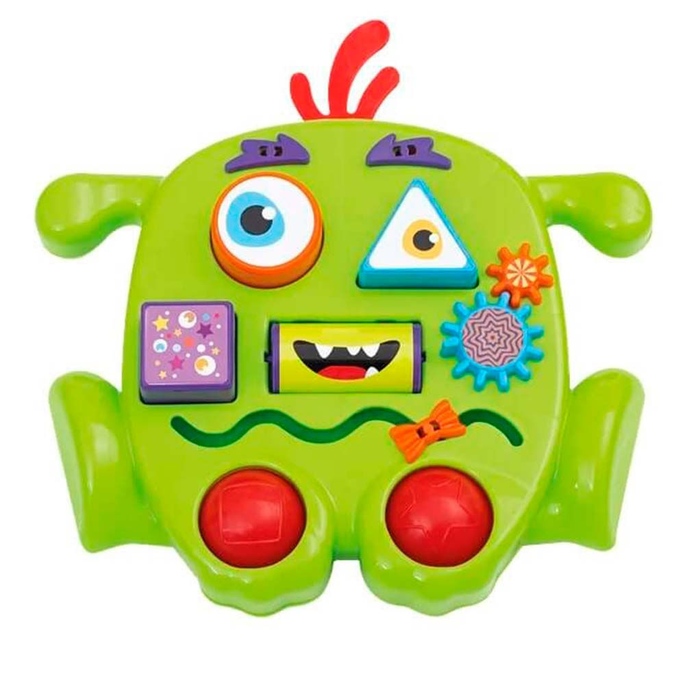 Painel Interativo Baby Monster Emocoes Verde Mercotoys