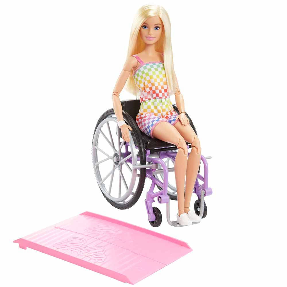 Boneca Articulada Barbie Fashionista Cadeira De Rodas 194 Mattel