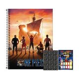 Caderno 10 Matérias 160fls One Piece Poster Tilibra