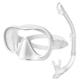 Conjunto De Mergulho Com Snorkel Máscara De Mergulho Com Snorkel Óculos De Natação Máscara De Natação Para