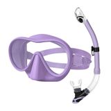 Conjunto De Mergulho Com Snorkel Máscara De Mergulho Com Snorkel Óculos De Natação Máscara De Natação Para