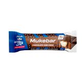 Barra Proteína +mu Mukebar Com 15g De Proteína Chocolate Com Coco 60g