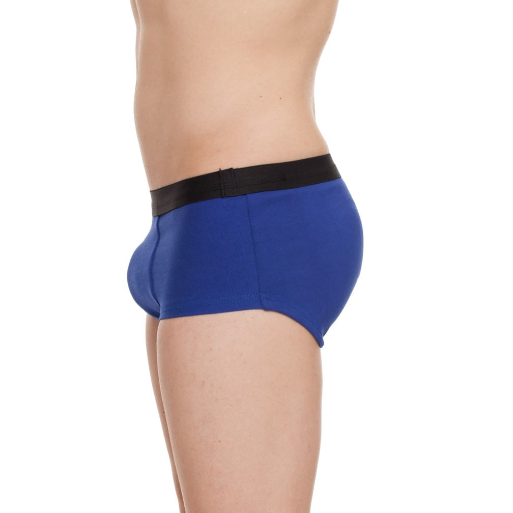 Cueca Com Enchimento Empinar Bumbum Mini Boxer Traseiro