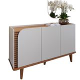 Buffet Para Sala De Jantar Jurere Freijo Off White Matte Clb Freijo Off White Matte