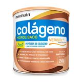 Colágeno 2 Em 1 Verisol Maxinutri Lata 250g Sabor Natural