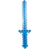 Espada Minecraft 58 Cm Diamante Pilha Com Som E Luz