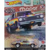 Miniatura Hotwheels Premium Drag Plymouth Duster 1973 1/64