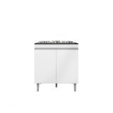 Balcão Cooktop Andreia 4 Ou 5 Bocas Branco