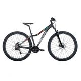 Bicicleta Aro 29 Absolute Mia 3 Feminina 24v Câmbio Shimano Acera K7 Garfo Trava Freio A Disco - Preto Tam.16.6