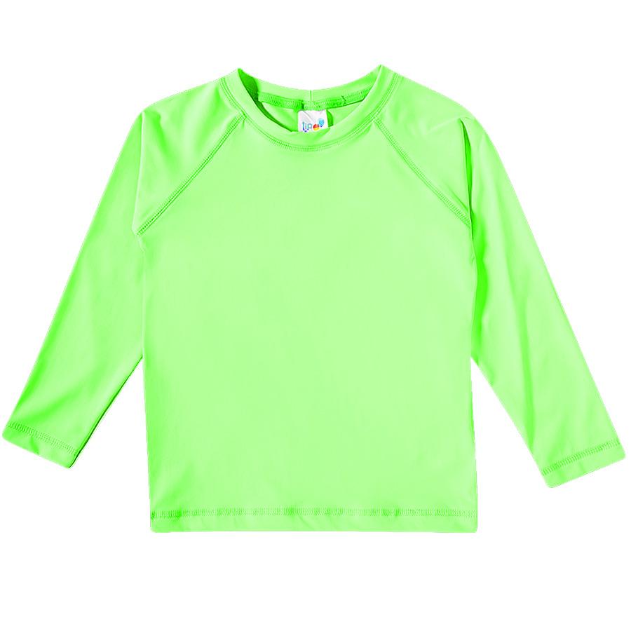 Camiseta Praia Manga Longa Tip Top Proteção Uv50+ 3725171 - Verde Neon - 04