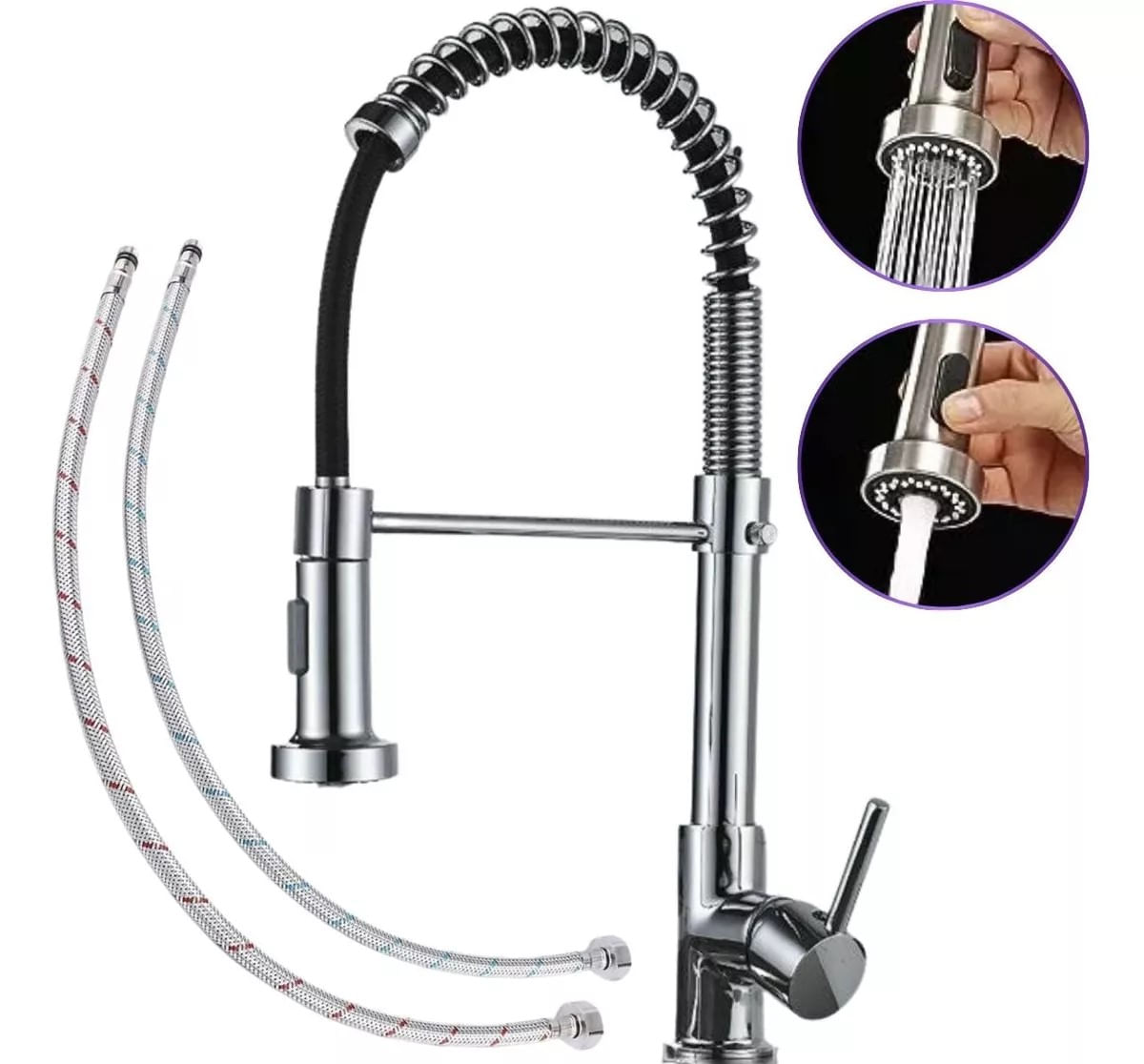 Torneira Cozinha Gourmet Onocomando 50cm Novadecor