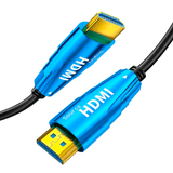 Cabo Fibra Óptica Hdmi 2.0 4k 60hz / 18gbps Alta Velocidade (80 Metros)