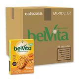 Biscoito Integral Belvita Mel E Cacau Kit 36 Caixas 75g