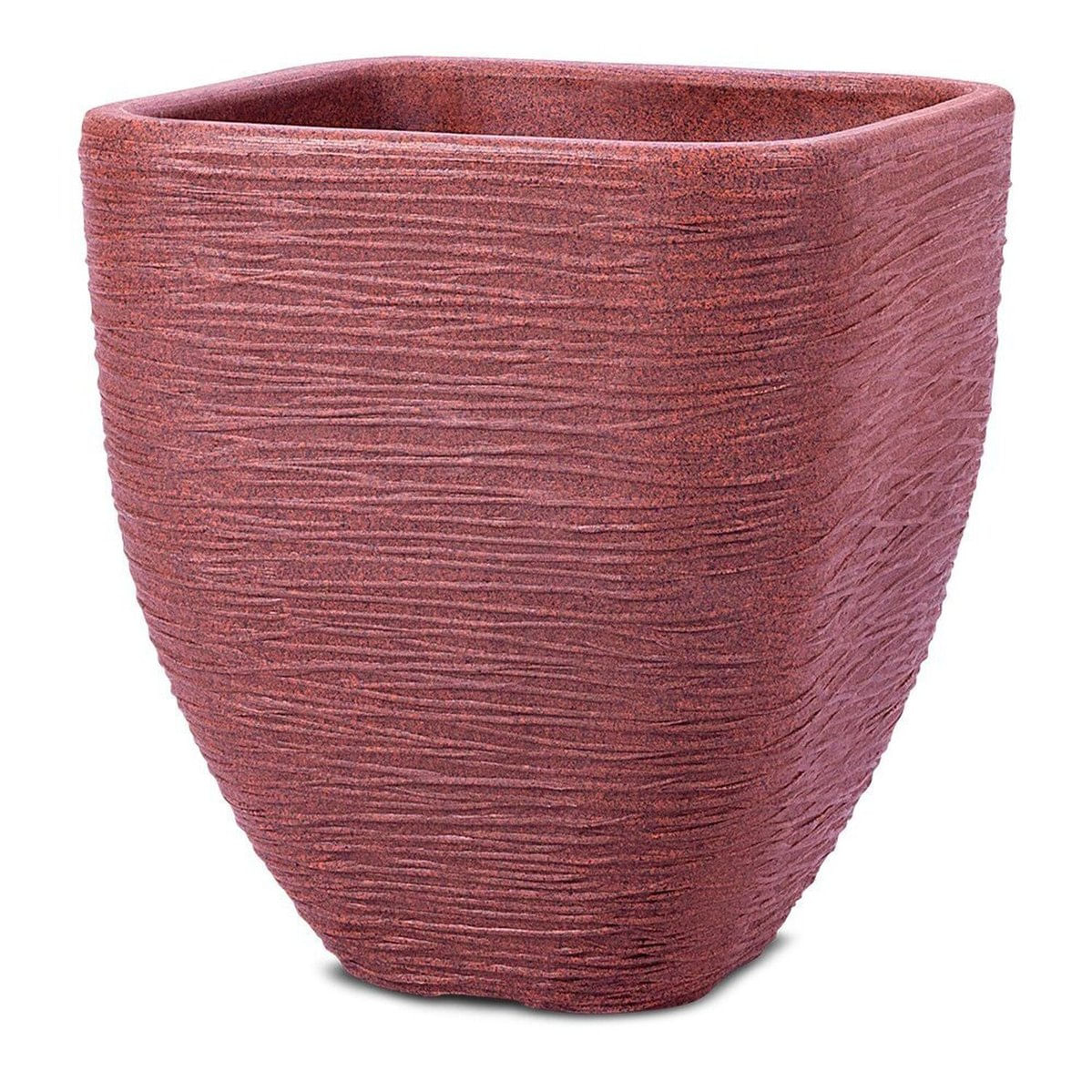 Vaso Decorativo Quadrado Nice 28 Jardim E Varanda 33