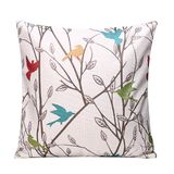 Fronha De Linho 45x45cm Para Decoração De Assento De Sofá