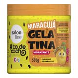 Gelatina Salon Line Todecacho Kids Hidratante Maracujá 550g