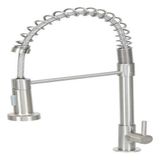 Torneira Monocomando Bancada Flexível Cozinha Cromad Gourmet