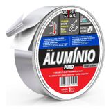 Fita Adesiva Aluminio Puro 25mm X 30 Metros