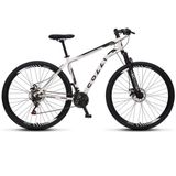 Bicicleta Colli Aro 29 Athena Freio a Disco Branco/Bege