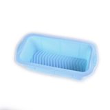 Forma De Silicone Para Pão De Forma Azul 21 X 10 X 6,5 Cm