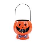 Lanterna Decorativa Abóbora Iluminada Para Decoração De Halloween - Cromus - 1un