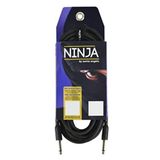 Cabo Guitarra 0,20mm Preto P10 Mod Ninja Cable 20ft/6.10mts