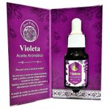 Óleo De Aromaterapia Desi Vibes Violet 15ml Com Frasco De Vidro