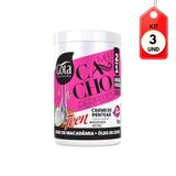 Kit C/03 Gota Cacho Perfeito Creme P/ Pentear Teen Macadâmia/coco 1kg