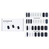 Adesivo De Unhas Mavenir Black Marble Nail Art Salon Quality