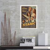 Quadro Poster Do Filme Titanic 33x24cm - Com Vidro
