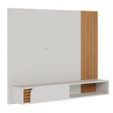 Home Suspenso Para Tvs 60 Bolonha Off White Matte Freijó