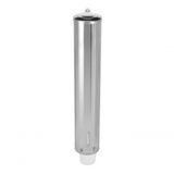 Suporte Porta Copos Descartáveis Inox Água 200ml Dispenser