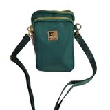 Bolsa Feminina Transversal Shoulder Bag Crossbody Com Alça Cor:verde