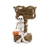 Enfeite Decorativo Caveira Sombria Para Decoração De Halloween - Cromus - 1un