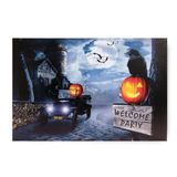 Quadro Iluminado O Corvo O Corvo Para Decoração De Halloween - Cromus - 1un