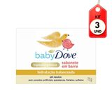 Kit C-03 Dove Baby Hidratação Balanceada Sabonete 75g