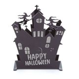 Porta Guardanapo Castelo Para Decoração De Halloween - Cromus - 1un