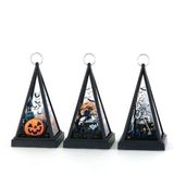 Luminaria Led Pirâmide Halloween Diversas - 16cm