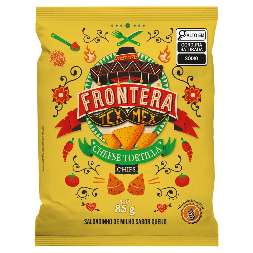 Frontera Tex Mex De Milho Sabor Queijo 85g Carrefour