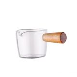 Copo Dosador De Expresso Vidro Bambu Turkish 100ml - Mimo
