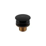 Válvula Para Lavatório Deca Luxo 1601.bl.mt Black Matte