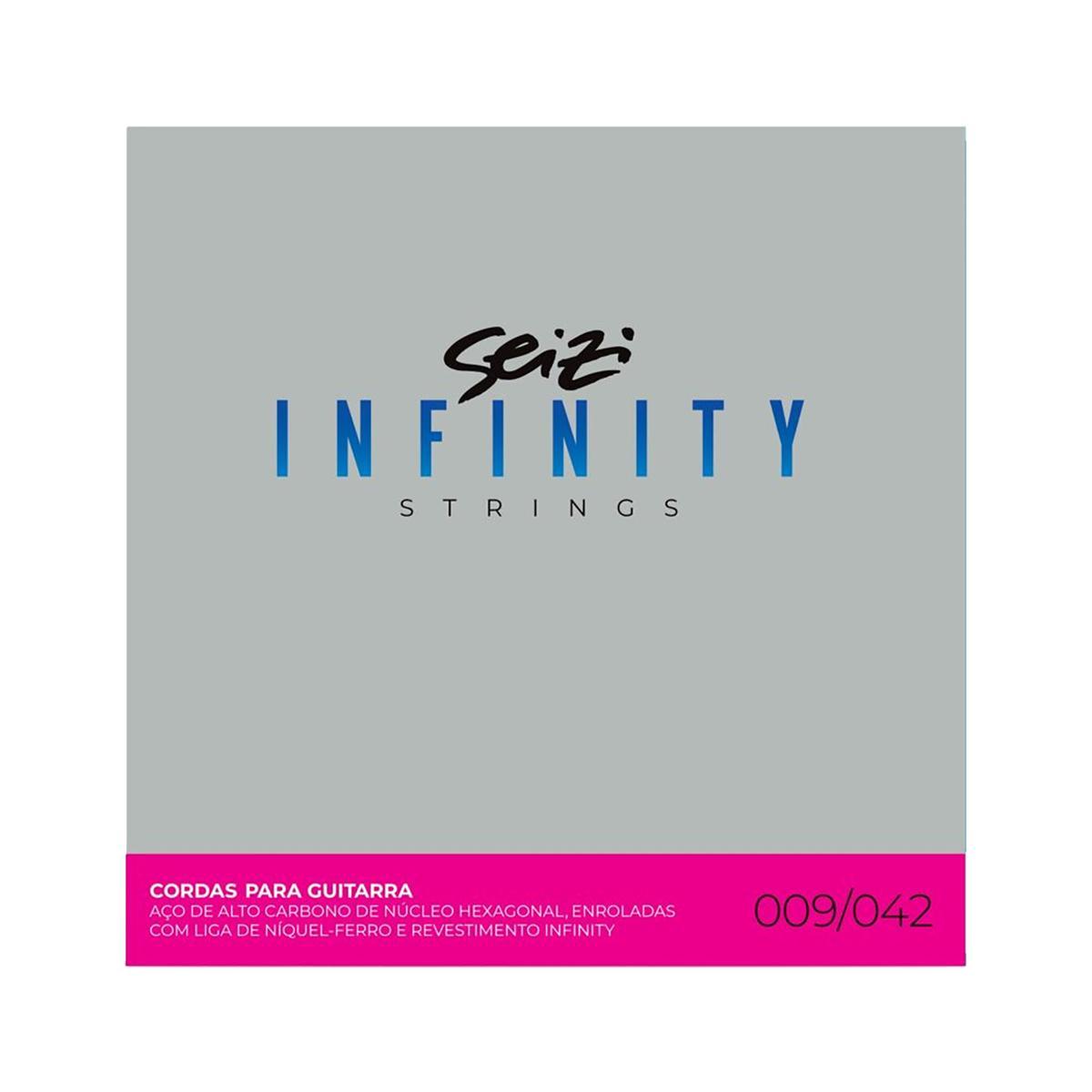 Encordoamento Seizi Guitarra Seizi Infinity 009 042